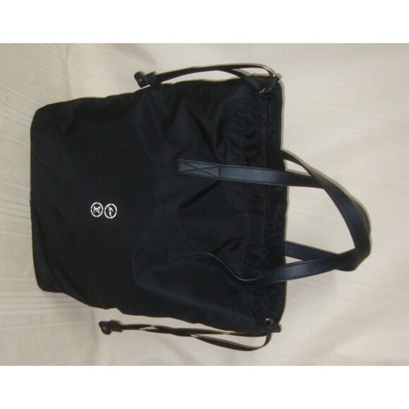 Louis Vuitton × Fragment Design Monogram Macassar Cabas Black Leather Tote - Picture 9 of 11